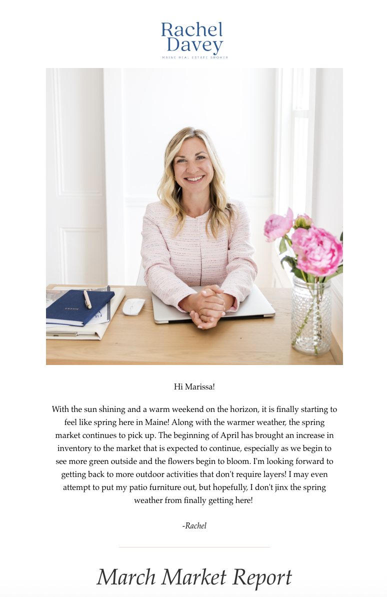 personal brand photo email marketing
